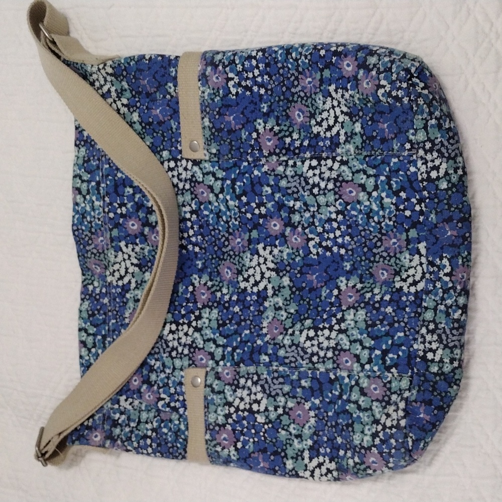 Mossimo canvas shoulder crossbody tote bag